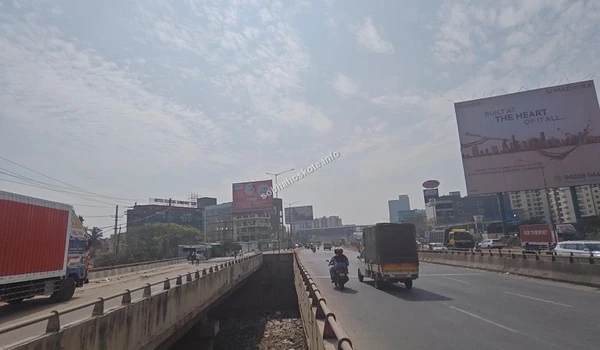 Perspective view from the flyover approach highlighting the strategic positioning of Sobha Hoskote within the developing Hoskote corridor