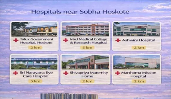 Hospitals nearby Sobha Hoskote