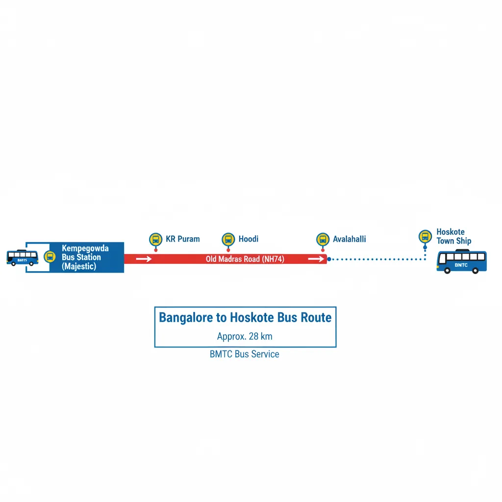 how to reach hoskote from bangalore by bus hero