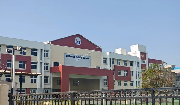 Modern academic blocks of National Public School ITPL providing excellent educational infrastructure for residents of Sobha Hoskote