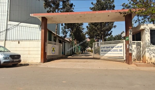 View of the Shri Ram Global School OMR gate offering premium education in the Sobha Hoskote vicinity