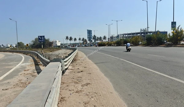 Strategic view of the STRR junction providing regional access to Hosur and Chennai, reinforcing Sobha Hoskote's prime location