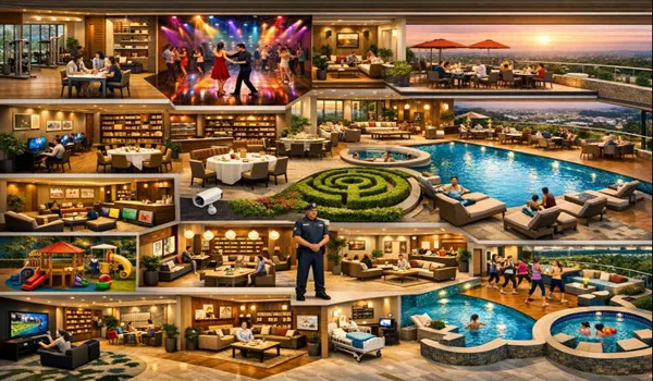 The Clubhouse in the Master Plan Layout of Sobha Hoskote